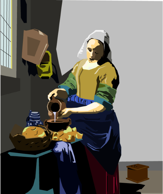 Milkmaid Vectorwork